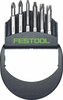 Kruvikeeraja otsikute komplekt Festool BT-IMP Sort5, 6 tk