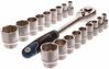 Mutrivõtmete komplekt Geko G10103, 19 tk, 8-32 mm, 1/2 tolli