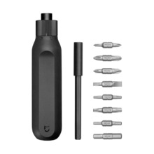 Kruvikeeraja Xiaomi Mi 16-in-1 Ratchet Screwdriver BHR4779GL, must, 16 tk