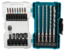 Puuride ja otsikute komplekt Makita E-07026, 18 tk