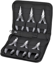 Tangide komplekt Knipex 00 20 17, 6 tk, must