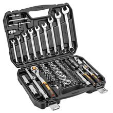 Tööriistakomplekt Neo Tools 10-059, 82 tk, 1/2 ja 1/4 tolli, CrV