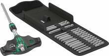 Tööriistakomplekt Wera Kraftform Kompakt 400 RA Imperial Set 1, 17 tk, must, roheline