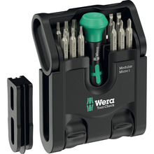 Otsikute komplekt Wera Tool-Check Modular Micro 1 WE05049002001, 21 tk