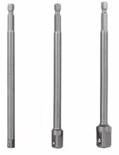 Adapterite (pikendatud) komplekt Truper ADA-3L, 3 tk, 1/4, 3/8 ja 1/2 tolli padrunitele