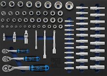 Tööriistakohver BGS Technic 4015, 80 tk
