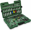 Padrunvõtmete ja otsikute komplekt SATA ST09546G, 180 tk, 1/4 + 3/8 + 1/2, kuuskant