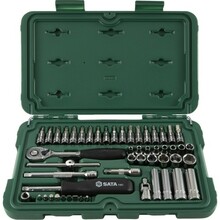 Padrunvõtmete komplekt SATA ST09002SJ 1/4, 52 tk