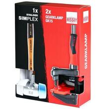 Komplekt Bessey GK15-SIMPLEX-A, 3 tk