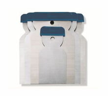 Metallist pahtlilabidate komplekt Color Expert, 50/80/100/120 mm, 4 tk