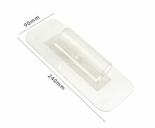 Hõõrutis vedelate tapeetide jaoks Silkplaster, 24 x 9 cm, plastik, läbipaistev