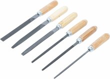 Viilide komplekt BGS Technik 50204, 100 mm, 6 tk