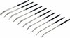 Teemantviilide komplekt BGS TECHNIC 1921, 140 x 3 mm, 10 tk