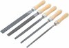 Viilide komplekt BGS Technik 50208, 200 mm, 5 tk