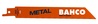 Tiigersae terad Bahco Sandflex Bi-Metal ST 18TPI, 150 mm, 5 tk