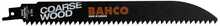 Saetera Bahco Coarse Wood HSL 5TPI, 300 mm, 5 tk