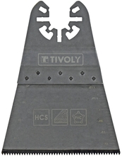 Multitööriista tera Tivoly XT512220006, 68x40 mm, HCS