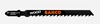 Tikksaelehed Bahco 91-226-5P, 1,5 x 100 mm, 10 TPI, 5 tk