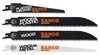 Saetera komplekt Bahco Sandflex Bi-Metal HCS, 5 tk
