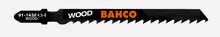 Tikksaelehed Bahco 91-143-5P, 1,25 x 100 mm, 6 TPI, 5 tk