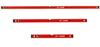 Loodikomplekt Milwaukee Redstick Slim 4932459379, 60/120/180 cm, 3 tk