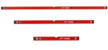 Loodikomplekt Milwaukee Redstick Slim 4932459379, 60/120/180 cm, 3 tk