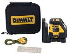 Isejoonduv ristjoonlaser DeWalt DCLE14201GB roheline