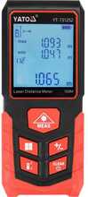 Laserkaugusmõõtja Yato YT LASER RANGEFINDER 100m