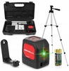 Ristjoonlaser Vorel Green Cross Line Laser 30 m