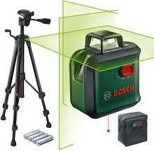 Ristjoonlaser Bosch AdvancedLevel + statiiv