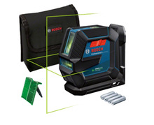 Ristjoonlaser Bosch GLL 2-15 G BG 4x1.5V, LB10