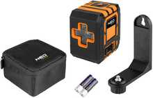 Ristjoonlaser Neo Tools 20 m punane