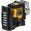 Ristjoonlaser DeWalt DCLE14301GB-XJ must kollane