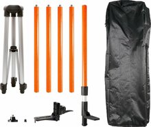 Lazervarras koos statiiviga Neo Tools 75-115, 3,7 m