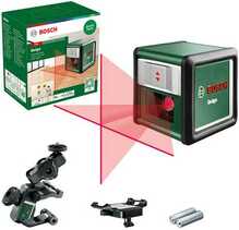 Ristjoonlaser Bosch Quigo III UNI + GRIP MM2