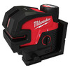 Ristjoonlaser Milwaukee M12 CLL4P-0C