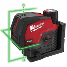 Ristjoonlaser Milwaukee M12 CLLP-0C roheline