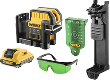 Ristjoonlaser DeWalt DCE0825D1G roheline