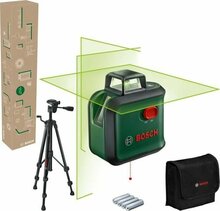 Ristjoonlaser Bosch AdvancedLevel 360 set