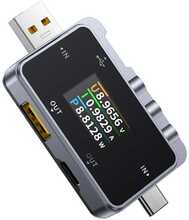 USB tester Fnirsi FNAC-28, 2in1 USB-C USB-A