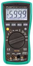 Digitaalne multimeeter ProsKit, TRMS, NCV, 1000/750 V AC/DC, 10A, CAT III, 60MOmega, 999.9uF, 20MHz
