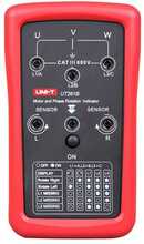 Faaside jada ja mootori pöörlemissuuna tester Uni-T UT261B, 90-600 VAC, 15-400 Hz