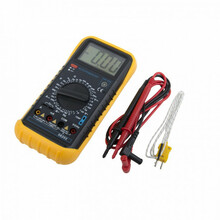 Professionaalne digitaalne multimeeter Electraline 58202, must