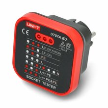 Pistikupesa tester UNI-T UT07A-EU