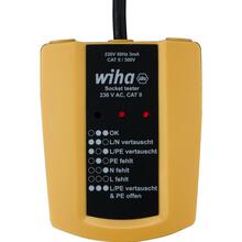 Pistikupesa tester Wiha W45220, 230 V AC