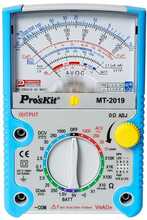 Analoogmultimeeter Pro'skit, 0.1-1000V AC/DC, 0.05-250mA DC