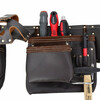 Tööriistavöö AW-TOOLS AW30617BL, 11 taskut, must
