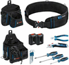 Tööriistakomplekt Bosch 1600A02H5C, 19 tk, vööga