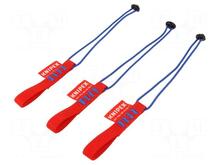 Tööriista kukkumiskaitse Knipex 00 50 02 T BK, 27 x 2 x 0.9 cm, 1.5 kg