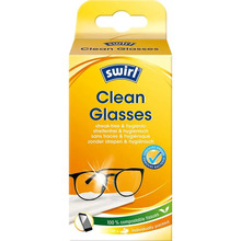 Prillipuhastuslapid Swirl Clean Glasses, 50 tk